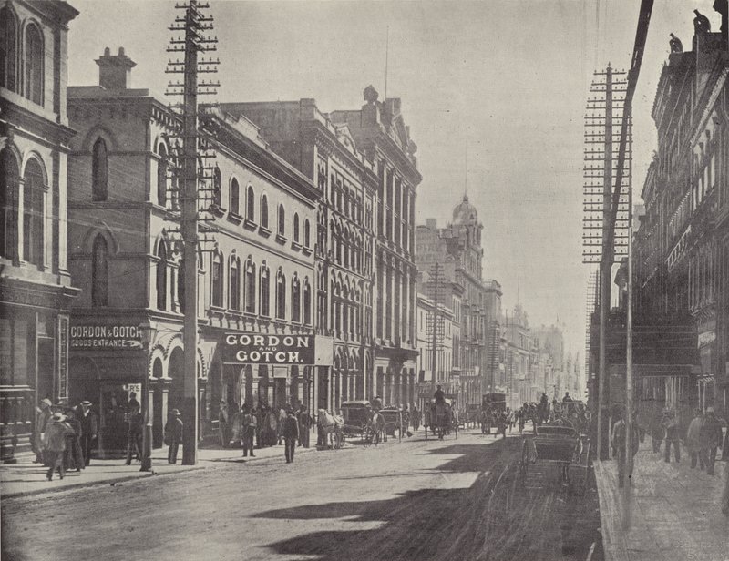 Pitt Street, Sydney da English Photographer