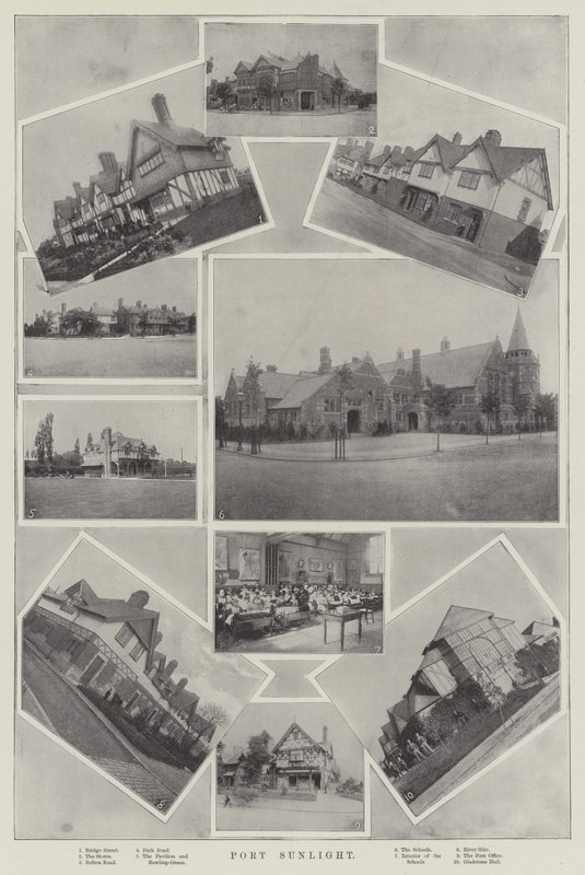 Port Sunlight da English Photographer