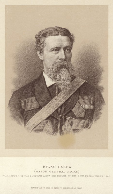Ritratto del Colonnello William Hicks da English Photographer