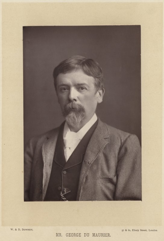 Ritratto di George du Maurier da English Photographer