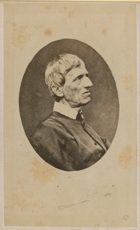 Ritratto di John Henry Newman da English Photographer