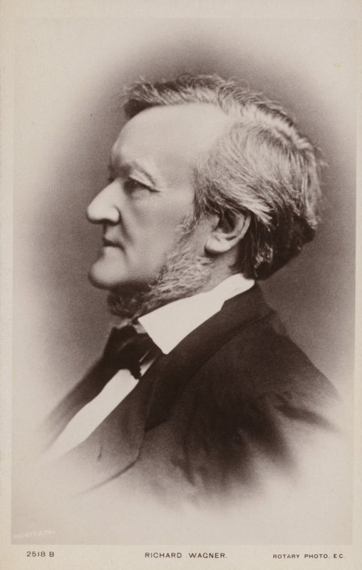 Ritratto di Richard Wagner da English Photographer