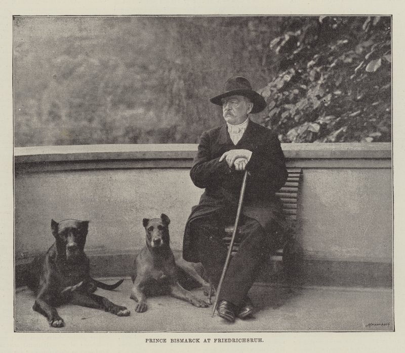 Principe Bismarck a Friedrichsruh da English Photographer