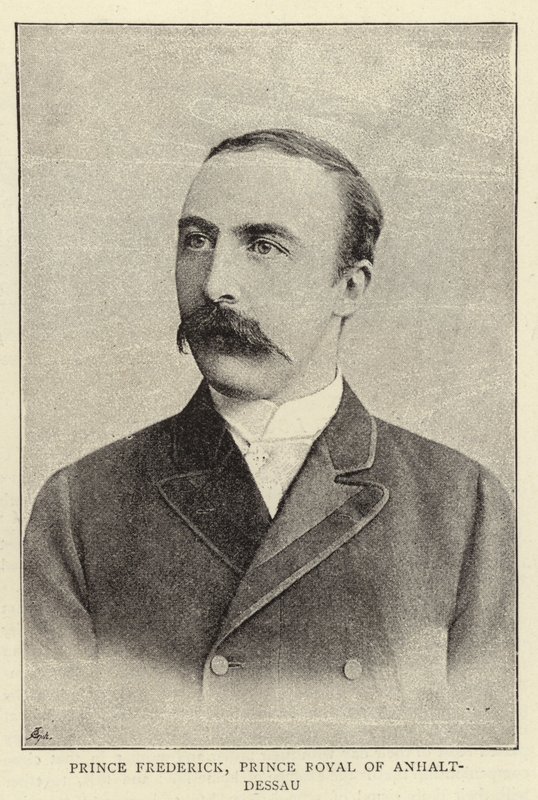Principe Federico, Principe Reale di Anhalt-Dessau da English Photographer