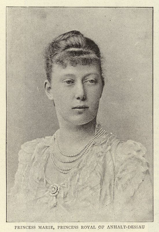 Principessa Maria, Principessa Reale di Anhalt-Dessau da English Photographer
