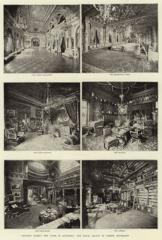La nuova casa della principessa Maria in Romania, il Palazzo Reale di Plesch, Bucarest da English Photographer