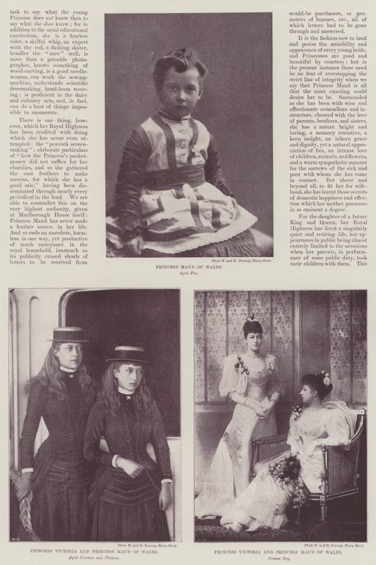Principessa Maud del Galles da English Photographer