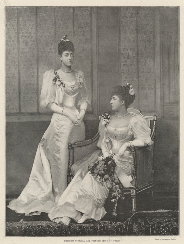 Principessa Vittoria e Principessa Maud del Galles da English Photographer