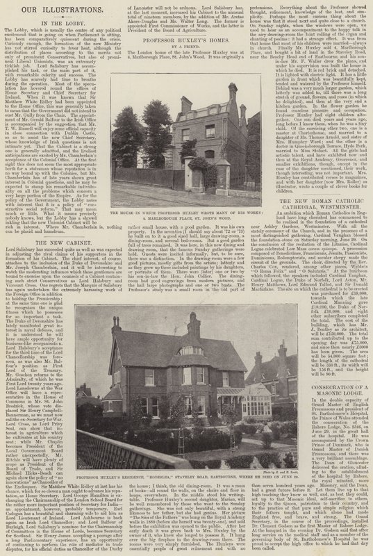 Case del Professor Huxley da English Photographer