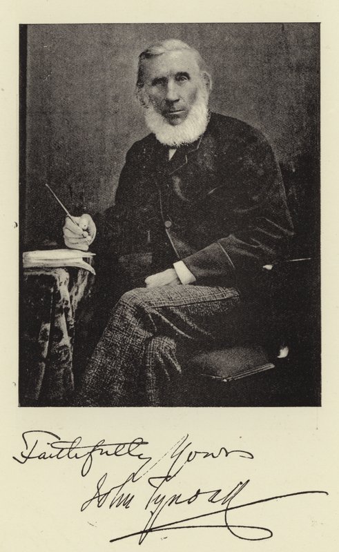 Professor John Tyndall, PhD, LLD, DCL, FRS da English Photographer