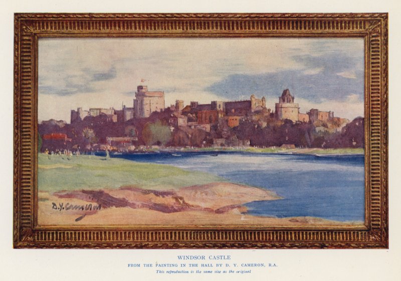 Casa delle bambole della Regina Maria: Castello di Windsor da English Photographer