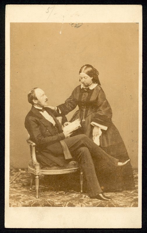 Regina Vittoria e Principe Alberto da English Photographer