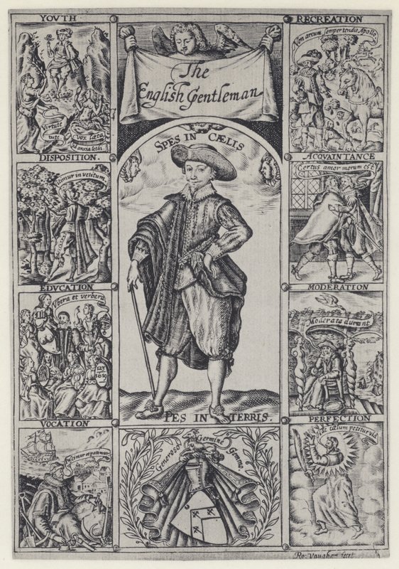 R Brathwait, Il Gentiluomo Inglese, J Haviland per R Bostock 1630 da English Photographer
