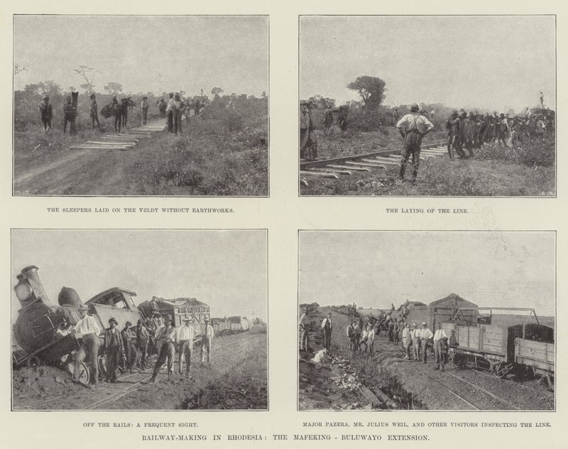 Costruzione ferroviaria in Rhodesia, l