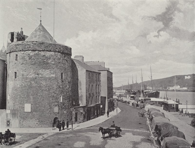 Torre di Reginald e il Molo, Waterford da English Photographer