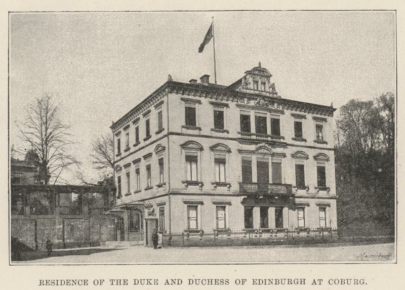 Residenza del Duca e della Duchessa di Edimburgo a Coburgo da English Photographer