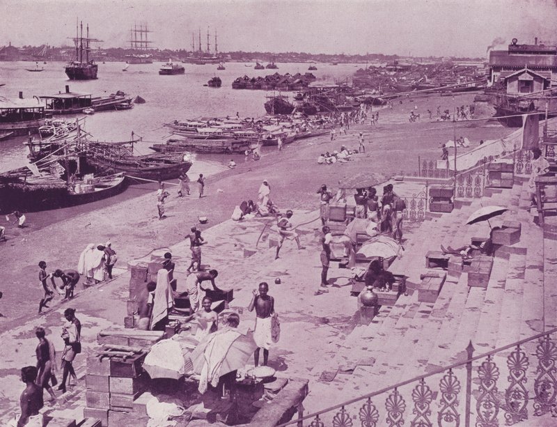 Fiume Hooghly, Calcutta da English Photographer