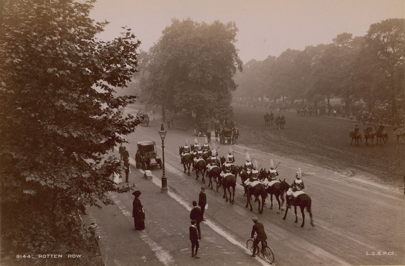 Rotten Row, Hyde Park, Londra da English Photographer