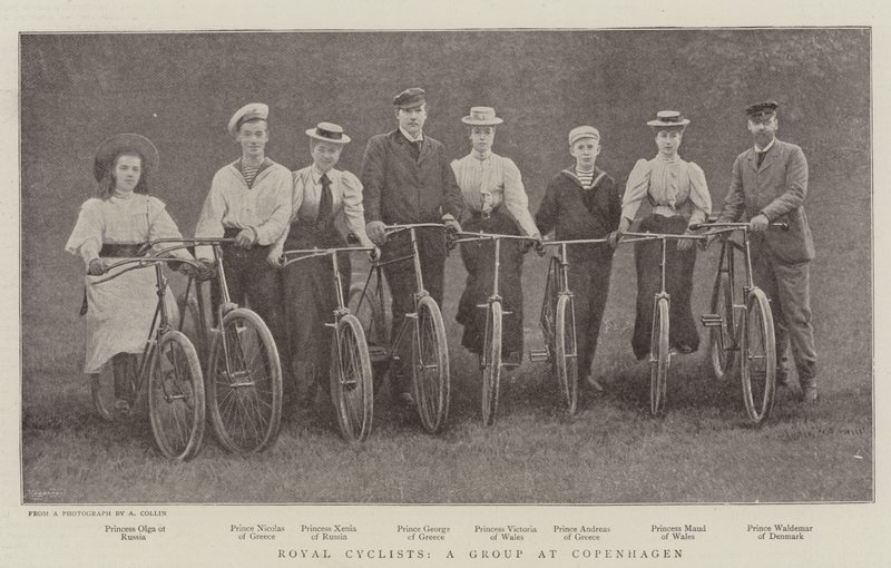 Ciclisti reali, un gruppo a Copenaghen da English Photographer