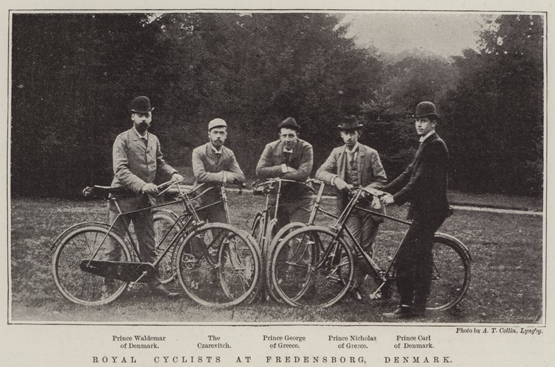 Ciclisti Reali a Fredensborg, Danimarca da English Photographer