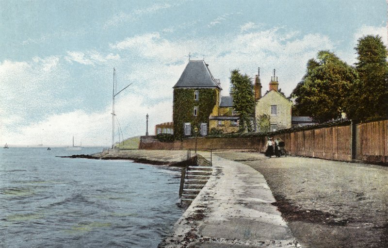Club House del Royal Yacht Squadron, Cowes da English Photographer
