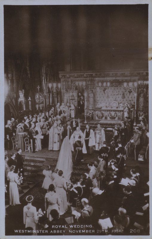 Matrimonio reale, Abbazia di Westminster 29 novembre 1934 da English Photographer