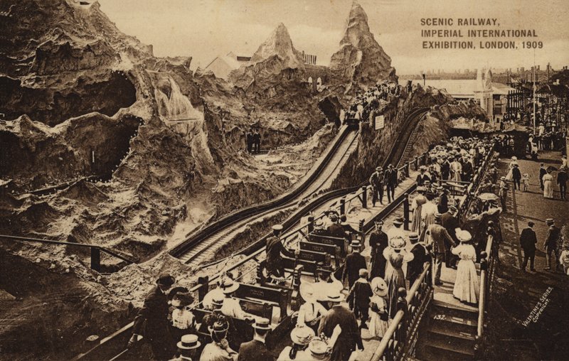 Ferrovia panoramica, Esposizione Internazionale Imperiale, Londra da English Photographer
