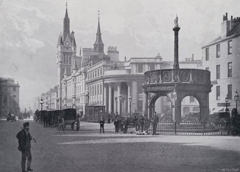Scozia: Aberdeen, Market Cross e Edifici Municipali da English Photographer