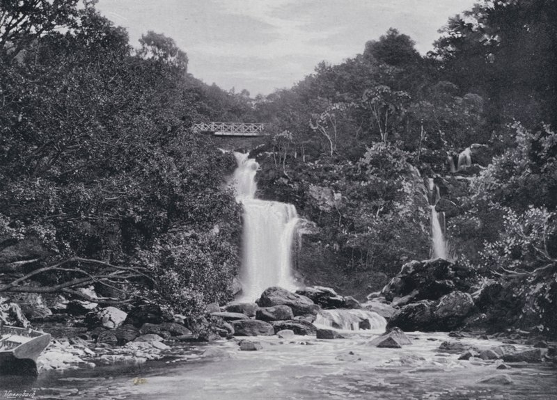 Scozia: Cascate di Inversnaid, Loch Lomond da English Photographer
