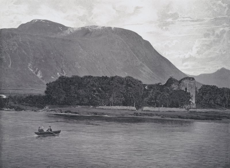 Scozia: Rovine del Castello di Inverlochy, Ben Nevis da English Photographer