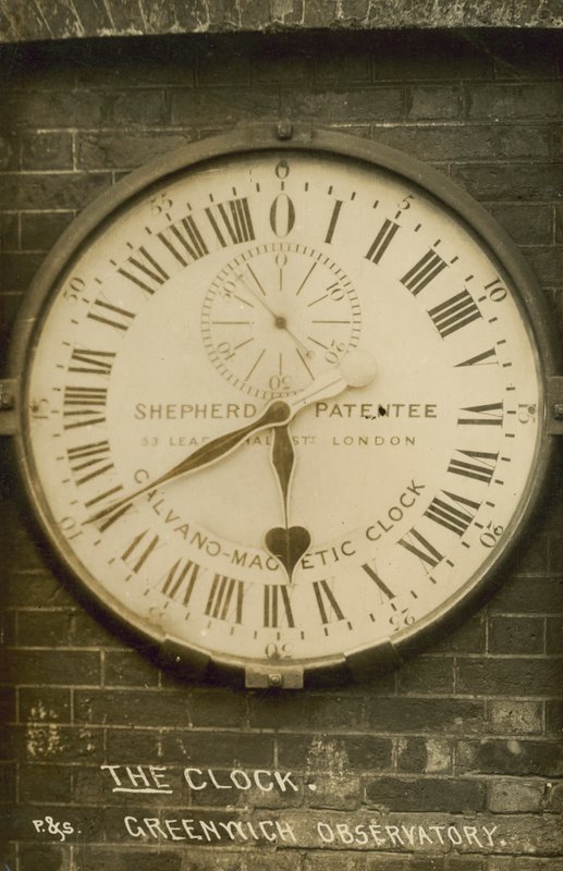 Orologio Shepherd Gate al Royal Observatory, Greenwich, Londra da English Photographer