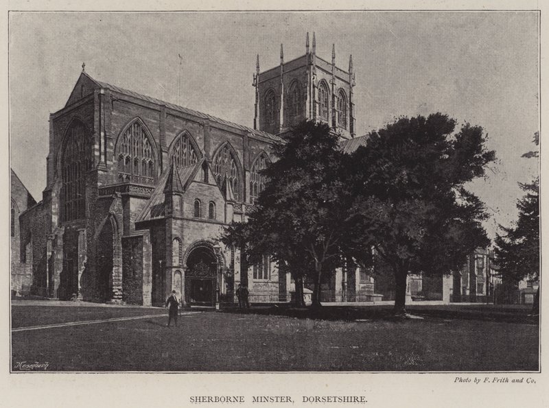 Cattedrale di Sherborne, Dorsetshire da English Photographer