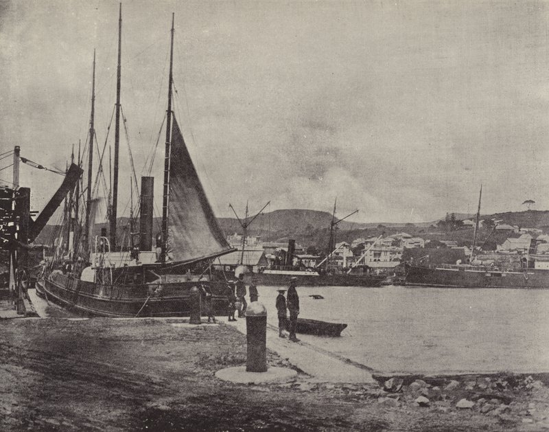 Caricamento di pietre a Kiama, Nuovo Galles del Sud da English Photographer