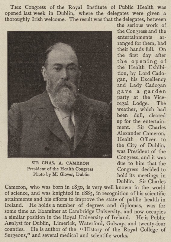Sir Charles A Cameron da English Photographer