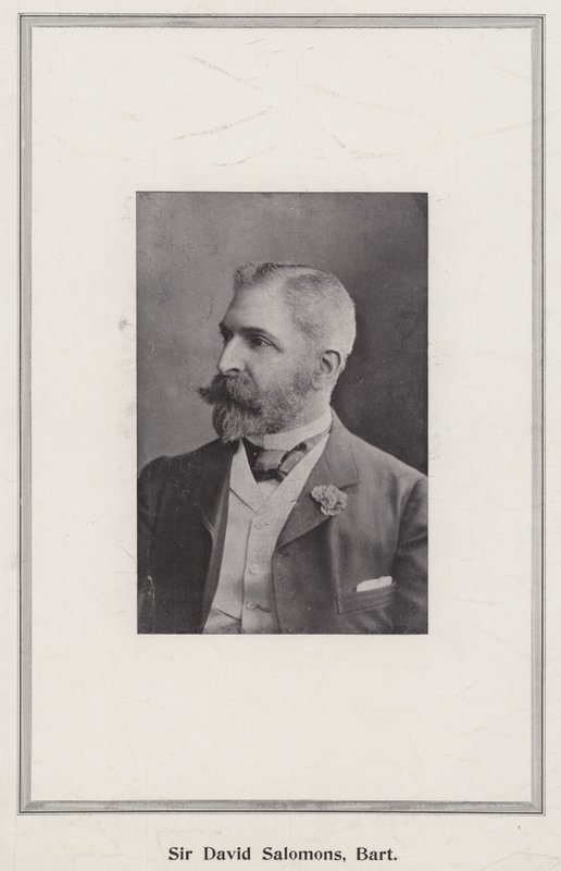 Sir David Salomons, Baronet da English Photographer