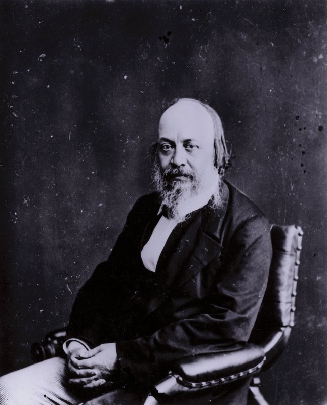 Sir Edwin Chadwick, riformatore sociale inglese strumentale nei cambiamenti alle Poor Laws e nei miglioramenti della salute pubblica e della sanità da English Photographer