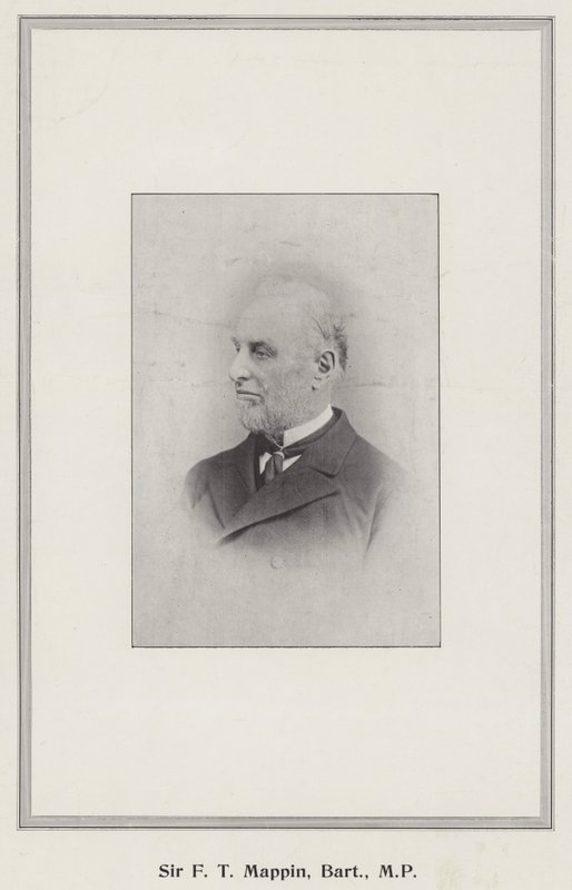 Sir F T Mappin, Baronet, MP da English Photographer