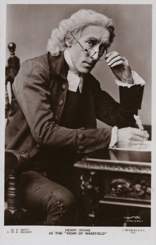 Sir Henry Irving da English Photographer