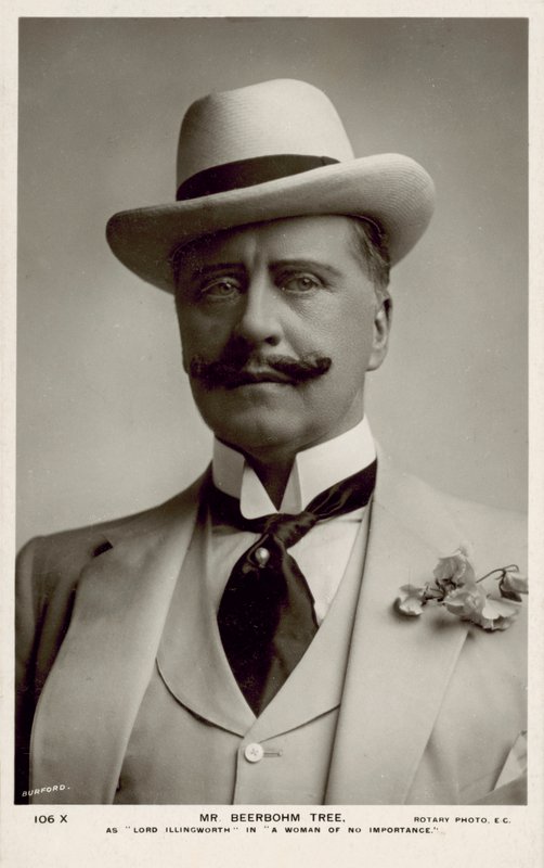 Sir Herbert Beerbohm Tree, attore inglese da English Photographer