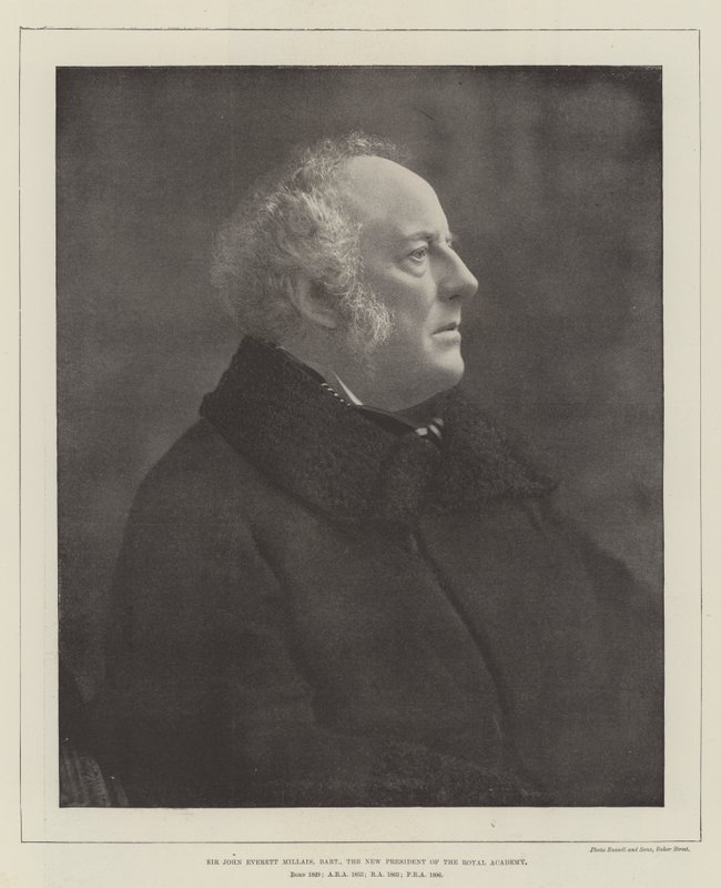 Sir John Everett Millais, Barone, il Nuovo Presidente della Royal Academy da English Photographer