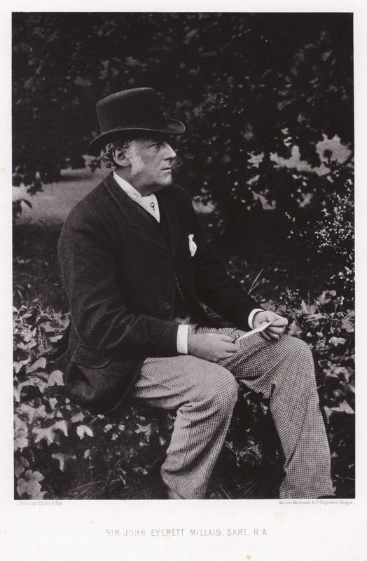 Sir John Everett Millais, artista inglese da English Photographer
