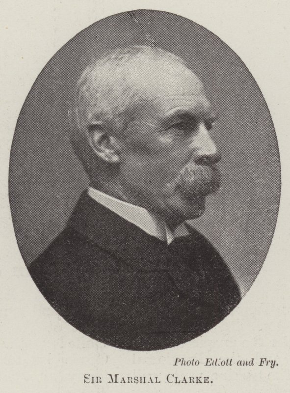 Sir Marshal Clarke da English Photographer