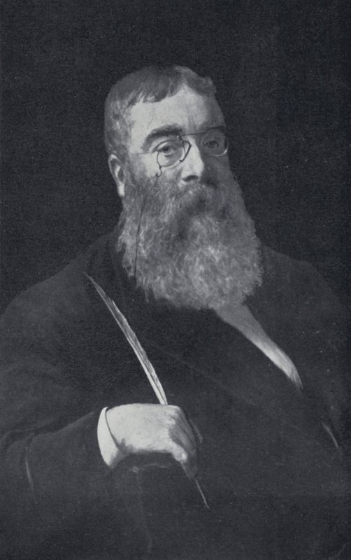 Sir Walter Besant (foto b/n) da English Photographer