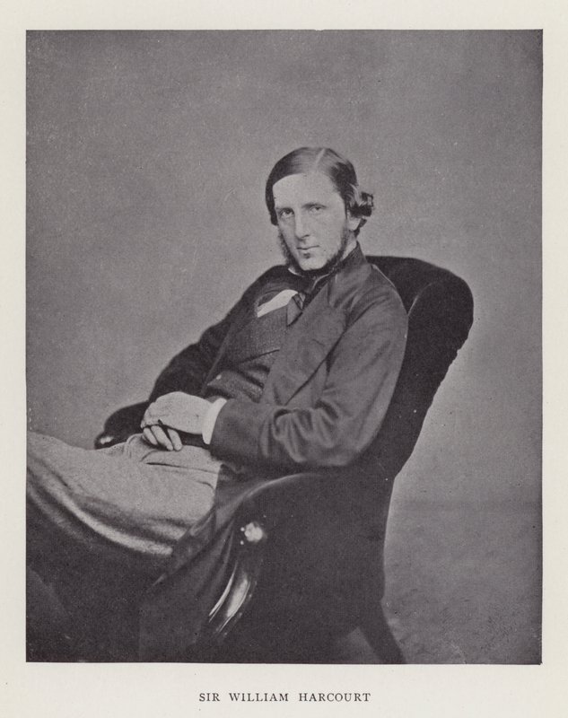 Sir William Harcourt da English Photographer