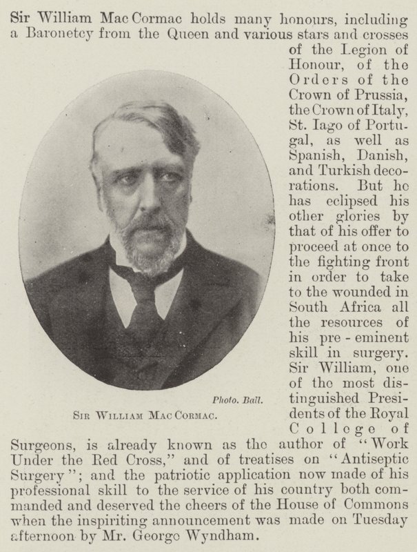 Sir William MacCormac da English Photographer