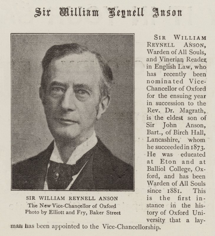 Sir William Reynell Anson da English Photographer