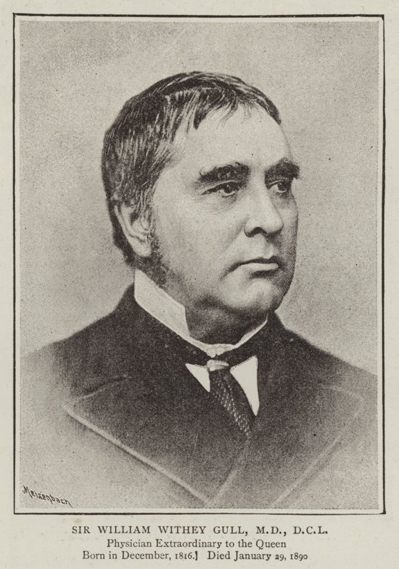 Sir William Withey Gull, MD, DCL da English Photographer