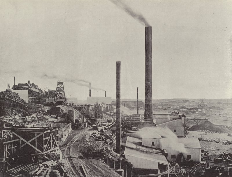 Impianti di fusione, Broken Hill da English Photographer