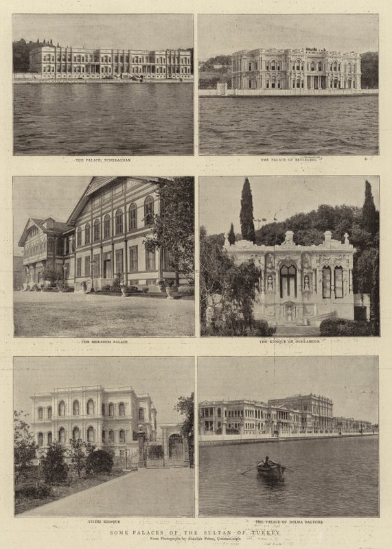 Alcuni palazzi del Sultano di Turchia da English Photographer