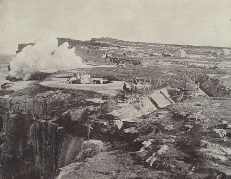 Batterie di South Head, Port Jackson da English Photographer